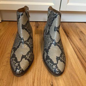 NWOT Lucky Brand Lenree Leather Bootie Size 6.5M